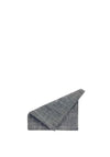 Walton & Co. Chambray Cotton Set of 4 Napkins, Grey