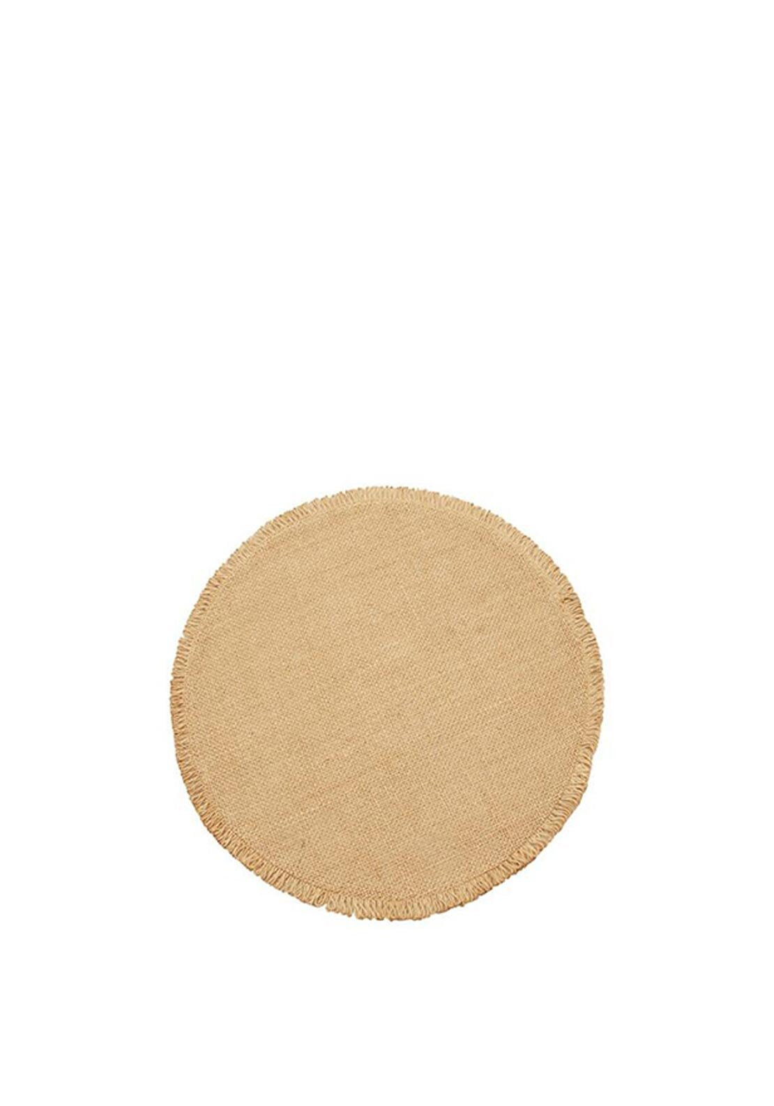 Walton & Co. Circular Jute Placemat, Natural