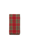 Walton & Co Festive Tartan Napkins Set of 4, Red