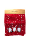 Walton & Co Christmas Gonk Table Runner, Red