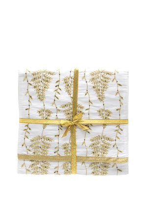 Walton & Co Fern Table Runner, Gold