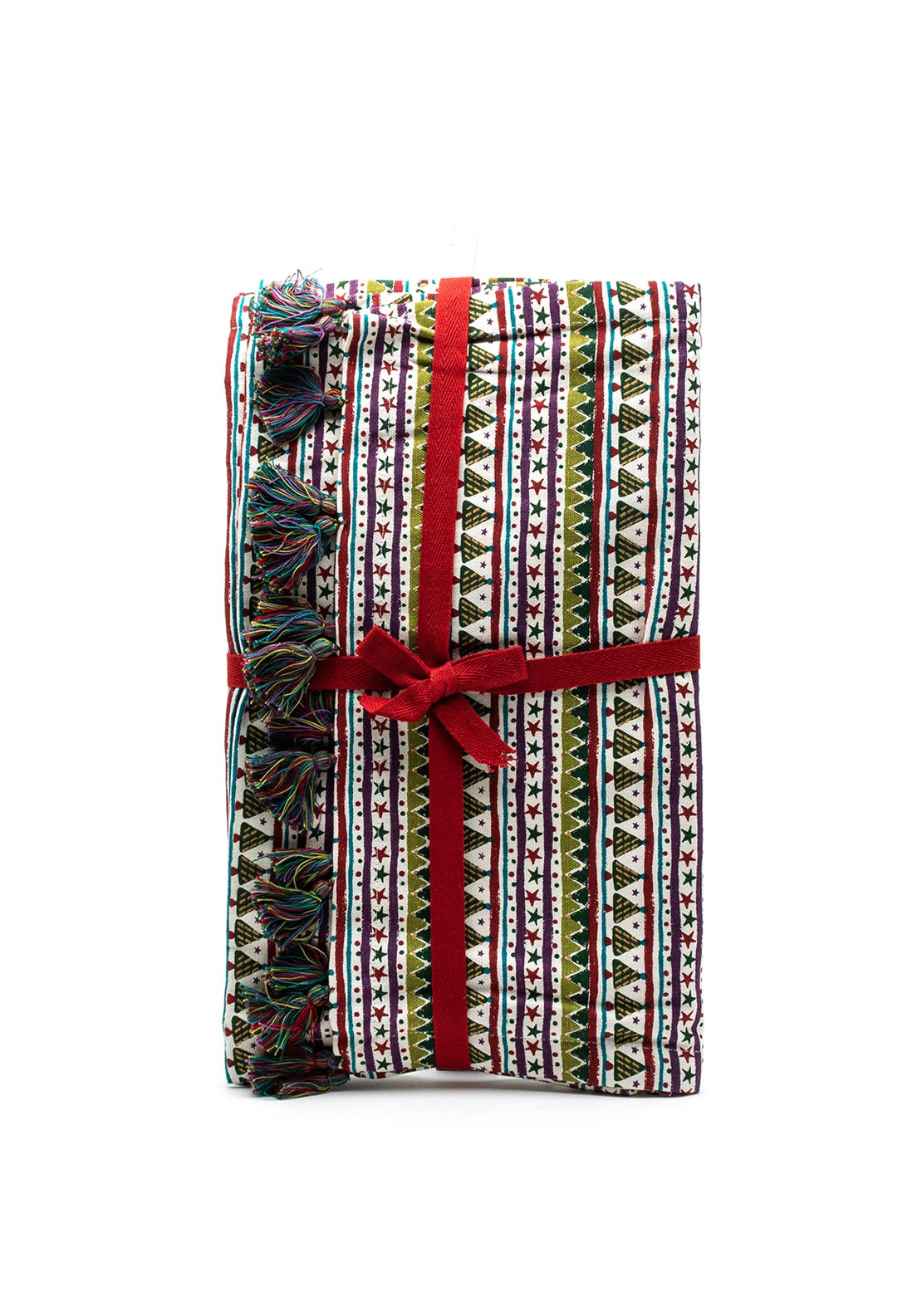 Walton & Co Xmas Table Runner, Red