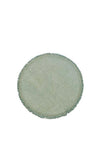 Walton & Co. Circular Jute Placemat, Moss