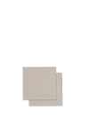 Walton & Co. Linen Set of 2 Napkins, Natural