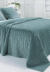 Walton Empress Large Velvet Bed Throw, Petrol