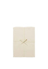 Walton & Co Primavera Round Tablecloth, Linen Beige
