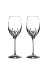 Waterford Crystal Lismore Essence White Wine Set of 2 Glasses