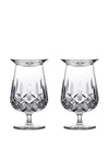 Waterford Crystal Connoisseur Lismore Rum Snifter Glasses & Tasting Cap, Set of 2