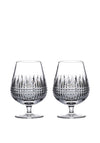 Waterford Crystal Lismore Connoisseur Diamond Brandy Balloon Glasses, Set of 2