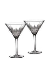Waterford Crystal Lismore Diamond Martini Glasses, Set of 2