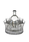 Waterford Crystal Lismore Diamond Vodka Set