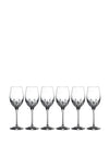 Waterford Crystal Lismore Essence White Wine Glasses, Set of 6
