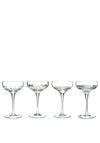 Waterford Crystal Mixology Champagne Coup Glasses, Set of 4