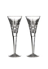Waterford Crystal Lismore Toasting Flutes, Set of 2