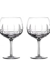 Waterford Crystal Gin Journeys Cluin Balloon Set of 2 Glasses