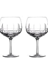 Waterford Crystal Gin Journeys Cluin Balloon Set of 2 Glasses