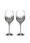 Waterford Crystal Lismore Essence Diamond Goblet, Set of 2