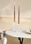 Waterford Crystal 17.5cm Lismore Diamond Candlestick, Set of Two