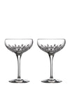 Waterford Crystal Lismore Essence Champagne Glasses, Set of 2