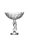 Waterford Crystal Large Seahorse Bowl Centerpiece