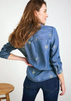 White Stuff  Day Break Denim Shirt, Blue
