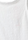 White Stuff Embroidered Petal Vest Top, White