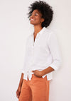 White Stuff Emma Organic Cotton Shirt, White