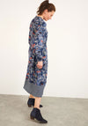 White Stuff Eta Vintage Floral Midi Dress, Blue