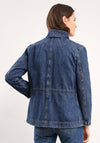 White Stuff Layla Utility Denim Jacket, Blue