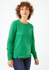 White Stuff Meadow Wool Blend Jumper, Green