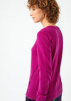 White Stuff Meadow Wool Blend Jumper, Purple