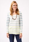 White Stuff Shoreline Striped Top, White