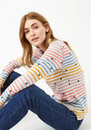 White Stuff Stripes Galore Long Sleeve T-Shirt, Multi