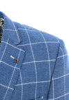 White Label Blazer Jacket, Blue