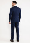 White Label Jasper Birdseye Three Piece Suit, Navy