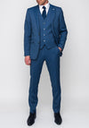 White Label Tapered Fit Three Piece Suit, Blue
