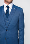 White Label Tapered Fit Three Piece Suit, Blue