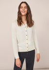 White Stuff Lola Fine Knit Cardigan, Natural White