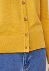 White Stuff Lola Fine Knit Cardigan, Yellow