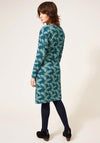 White Stuff Tammy Cotton Jersey Dress, Teal Multi