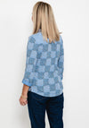 White Stuff Annie Patch Pint Shirt, Blue Multi