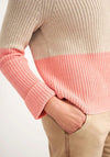 White Stuff  Orla Organic Ribbed Sweater Natural