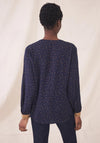 White Stuff Kate Star Shirt, Navy Multi