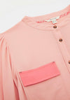 White Stuff Alaia Colour Block Shirt, Pink