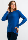 White Stuff Meadow Wool Blend Jumper, Edo Blue