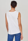 White Stuff Mythical Jersey Vest White
