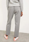 White Stuff Olivia Twill Jersey Jogger Trousers, Grey