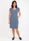 White Stuff Tallie Eco Vero Jersey Dress, Navy