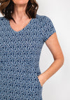 White Stuff Tallie Eco Vero Jersey Dress, Navy