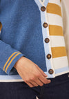 White Stuff Eimear Colour Block Reversible Cardigan, Multi